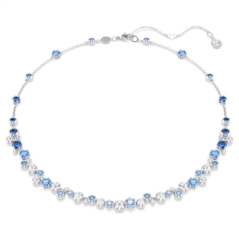 Karina Blue Round Necklace