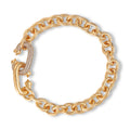 Karolin 14K Gold Oval Link Bracelet