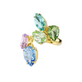 Katelle Multicolor Mixed Shape Open Ring