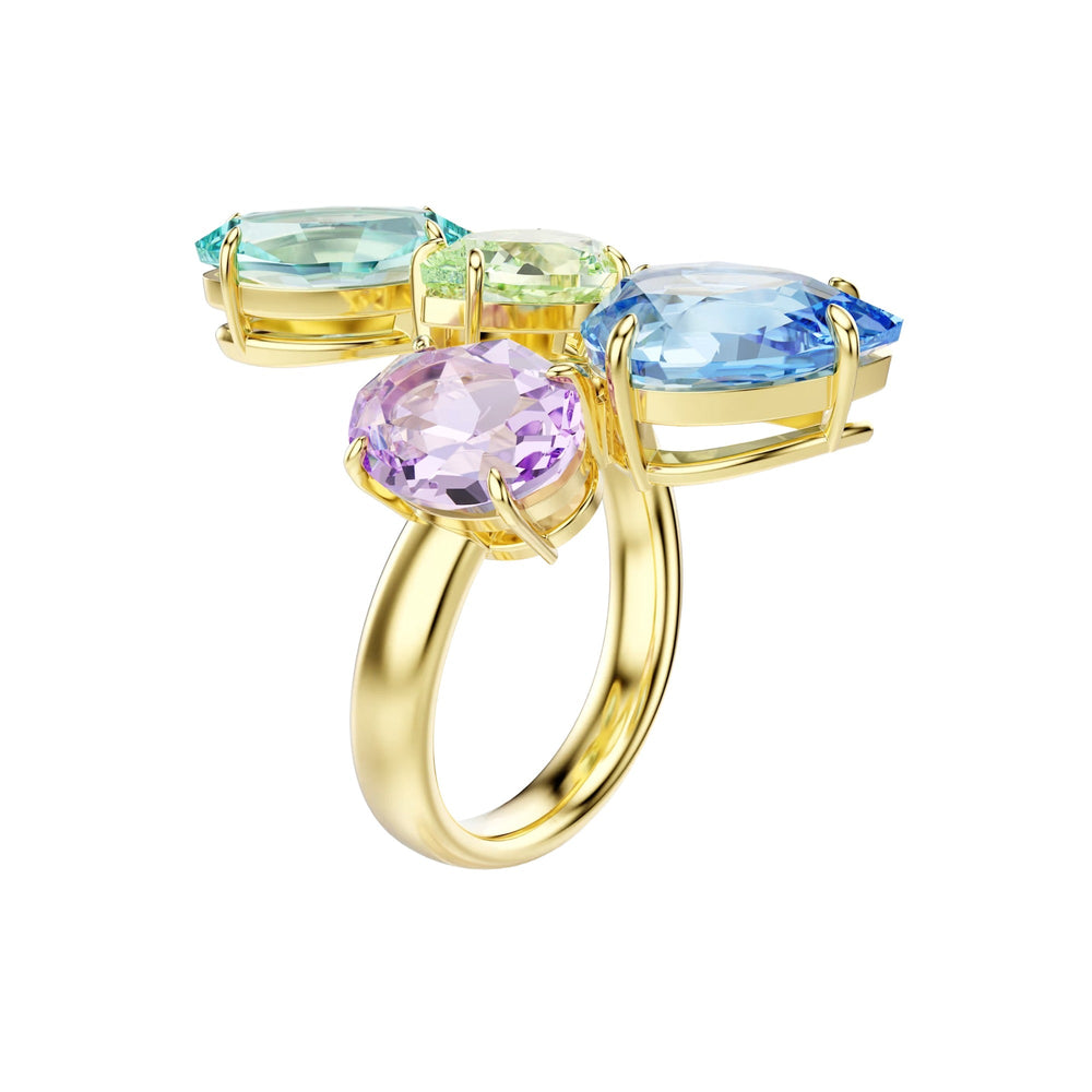 Katelle Multicolor Mixed Shape Open Ring