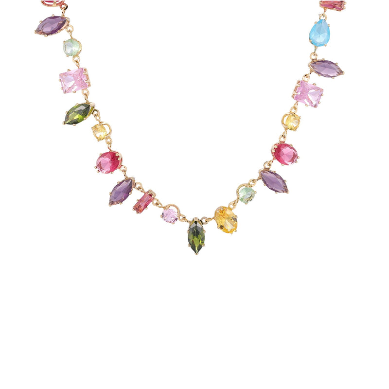 Katherina Multicolor Mixed Shape Necklace