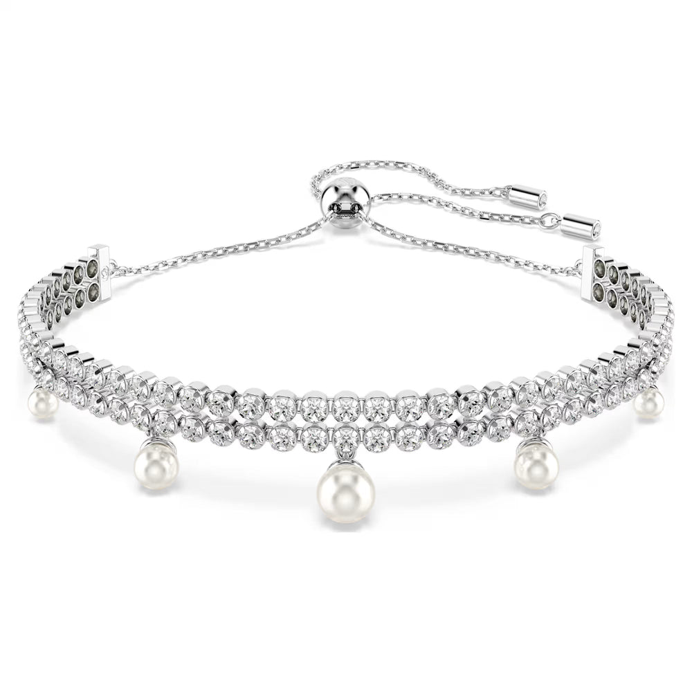 Katja Silver Pearl Bracelet