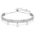 Katja Silver Pearl Bracelet