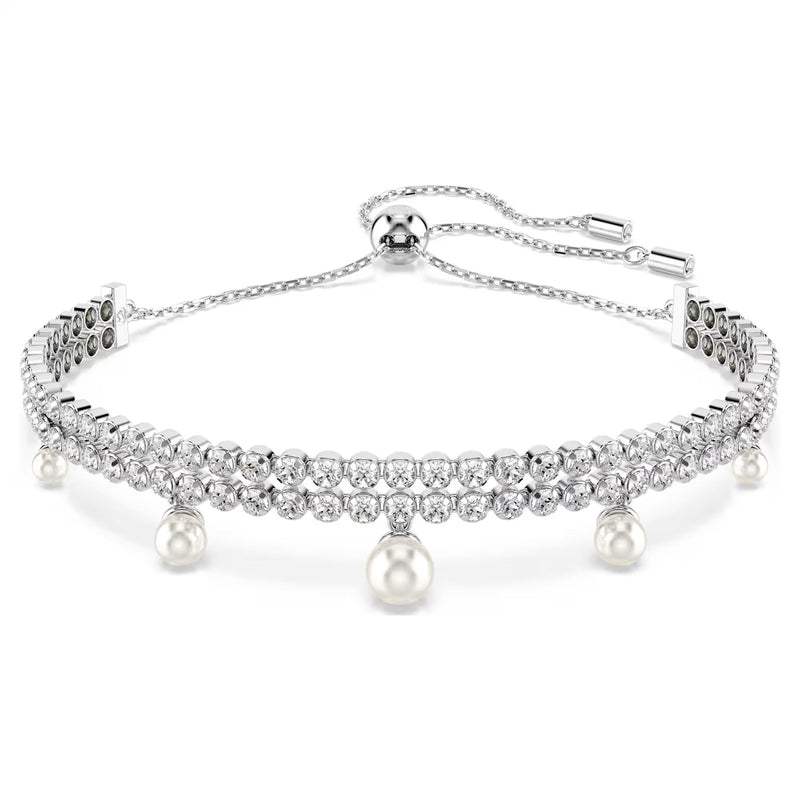 Katja Silver Pearl Bracelet