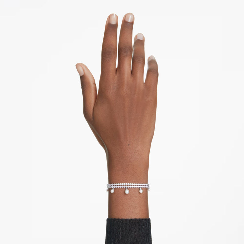 Katja Silver Pearl Bracelet