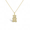 Kélyanne 18K Gold Large Bear Necklace