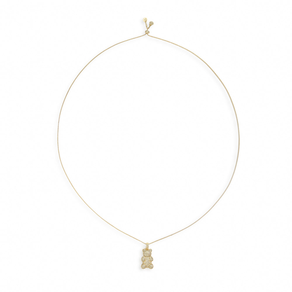 Kélyanne 18K Gold Large Bear Necklace