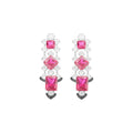 Kunlinde Cushion Tassel Earrings
