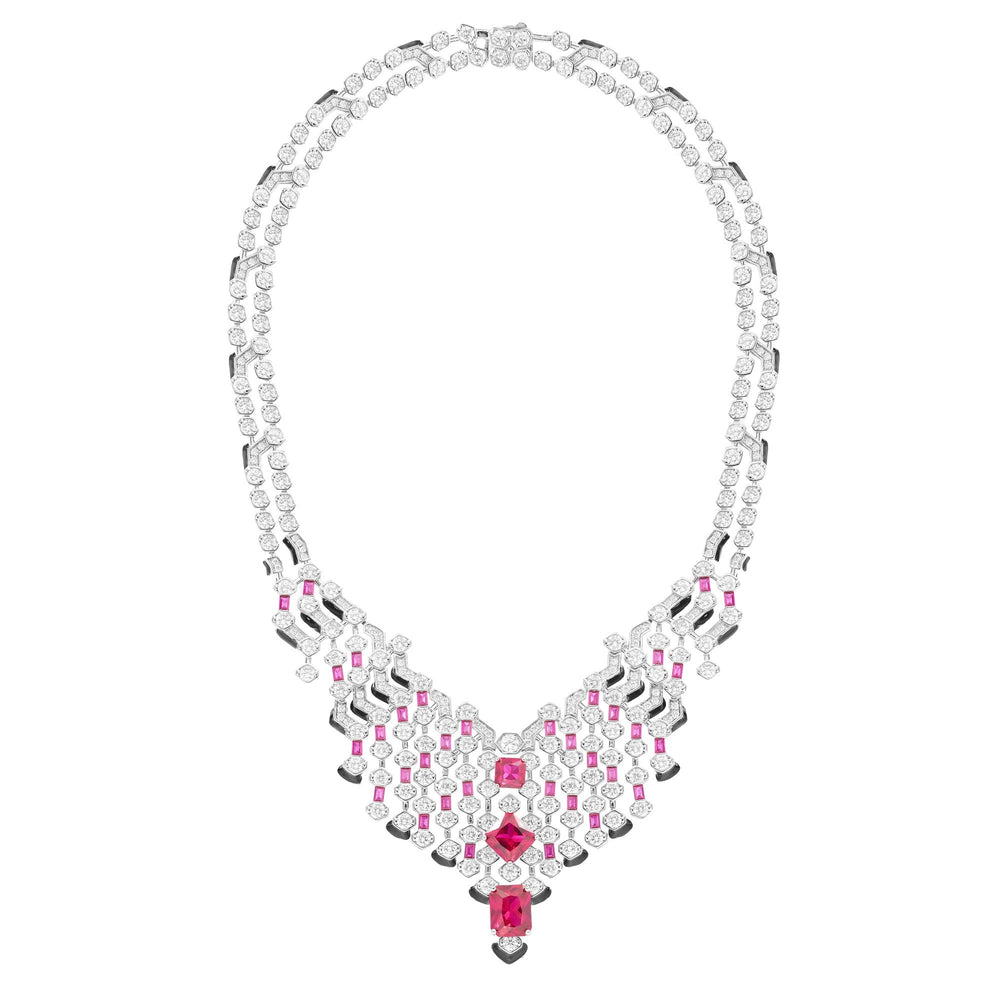 Kunlinde Cushion Tassel Necklace