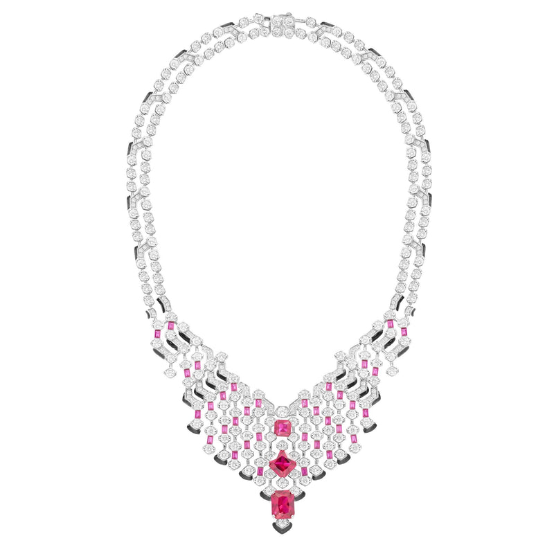 Kunlinde Cushion Tassel Necklace