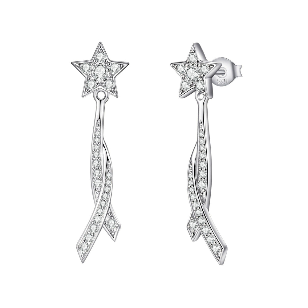 Laënnec White Star Earrings