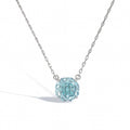 Lætitia Blue Floral Necklace
