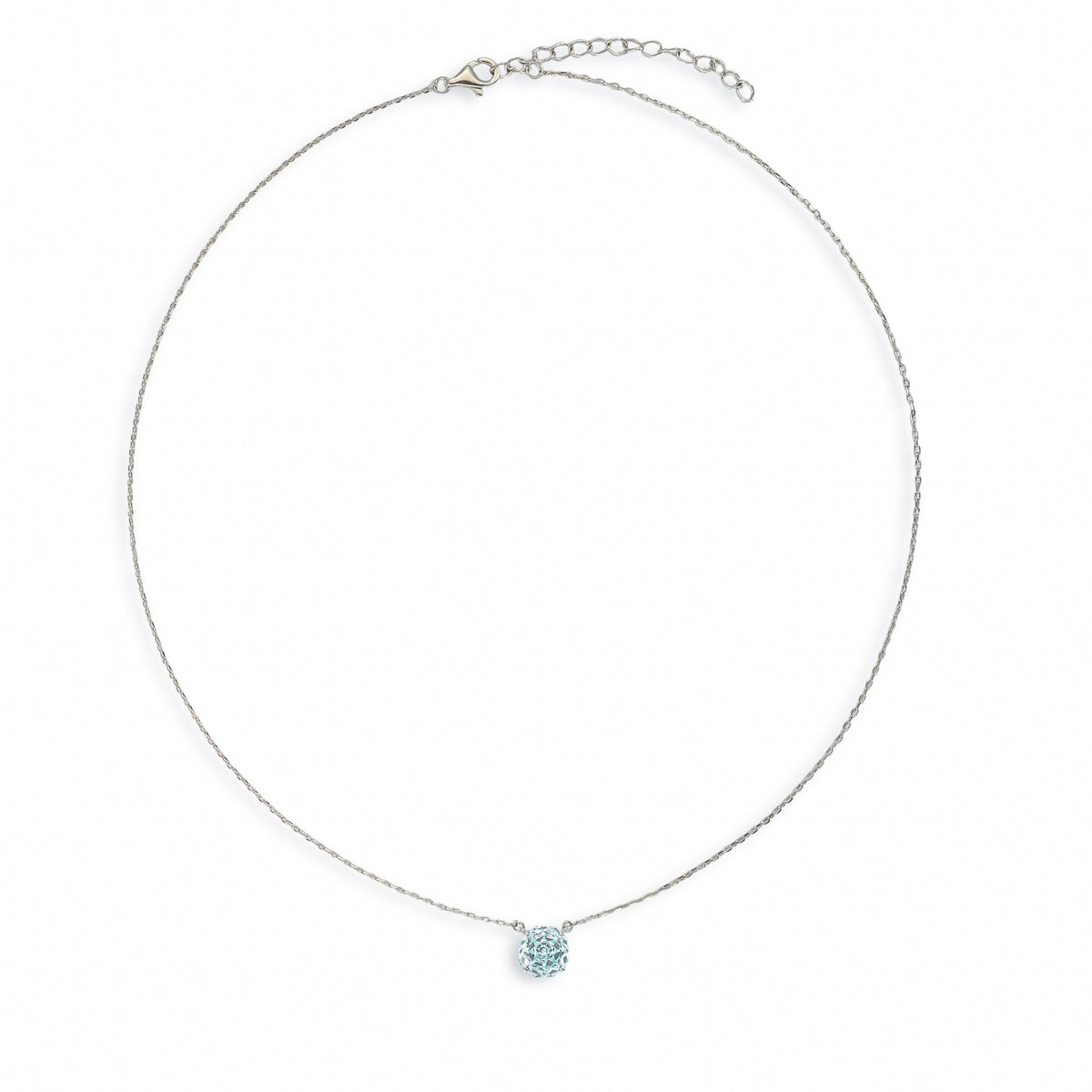 Lætitia Blue Floral Necklace