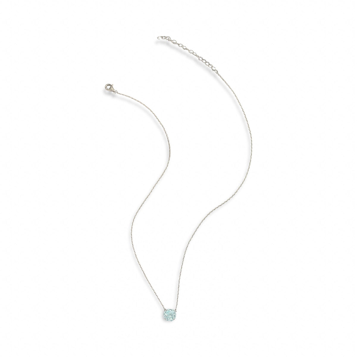 Lætitia Blue Floral Necklace