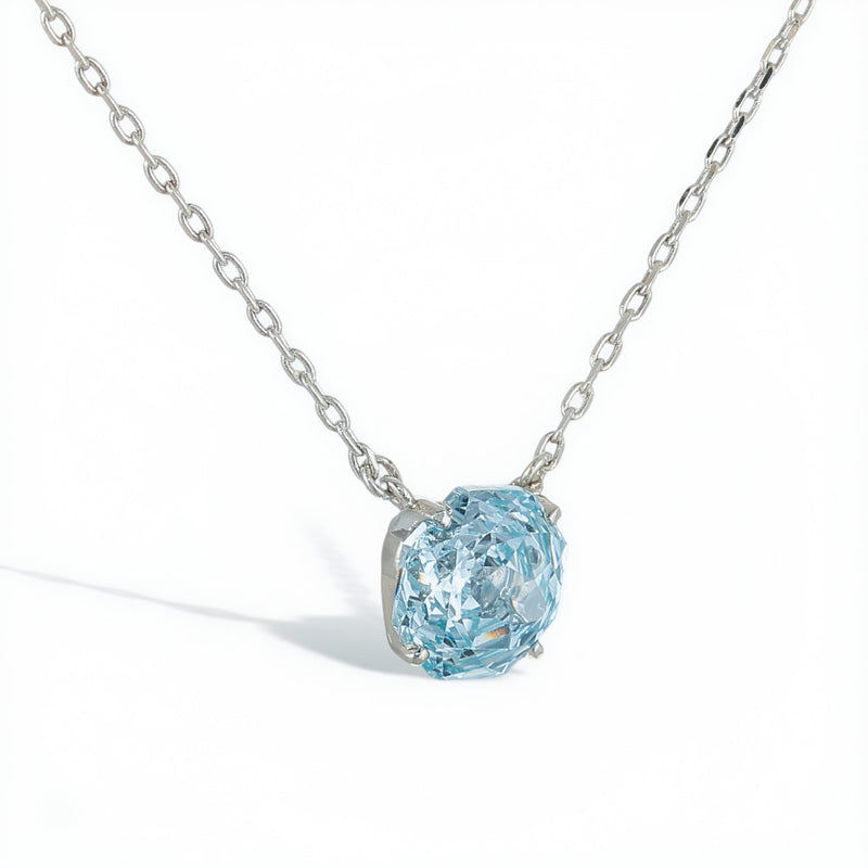 Lætitia Blue Floral Necklace