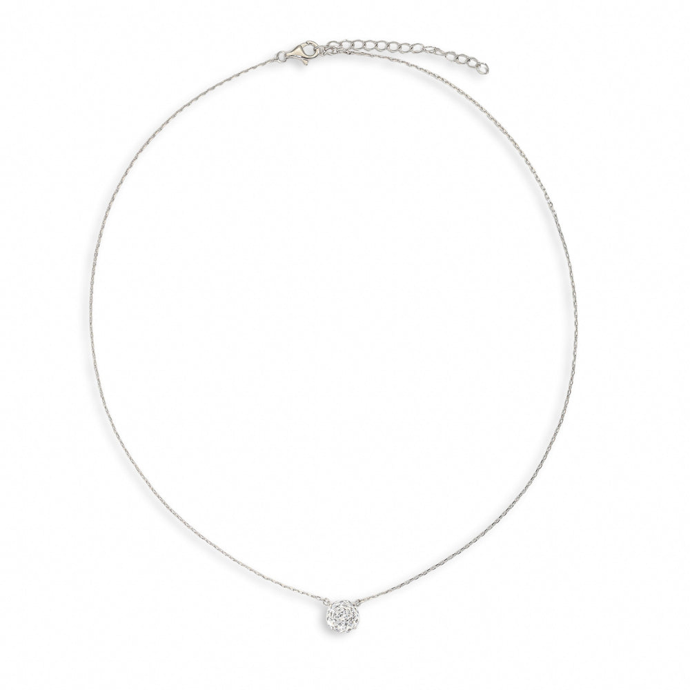 Lætitia White Floral Necklace