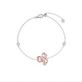 Léger Pink Floral Bracelet
