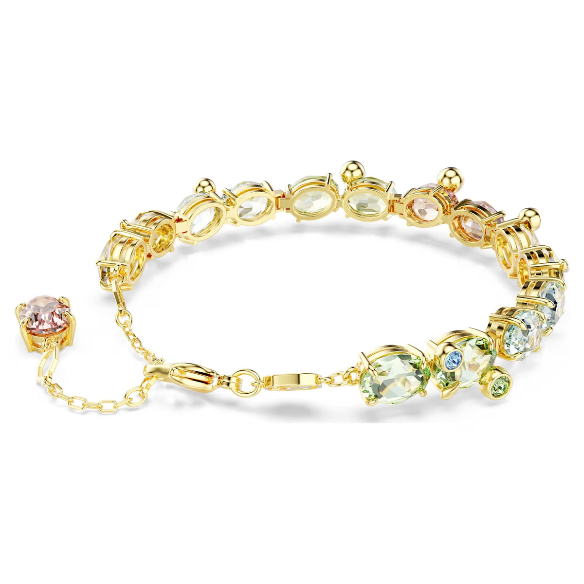 Lena Multicolor Oval Bracelet