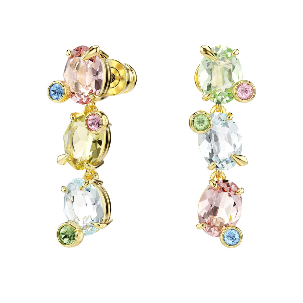 Lena Multicolor Oval Earrings