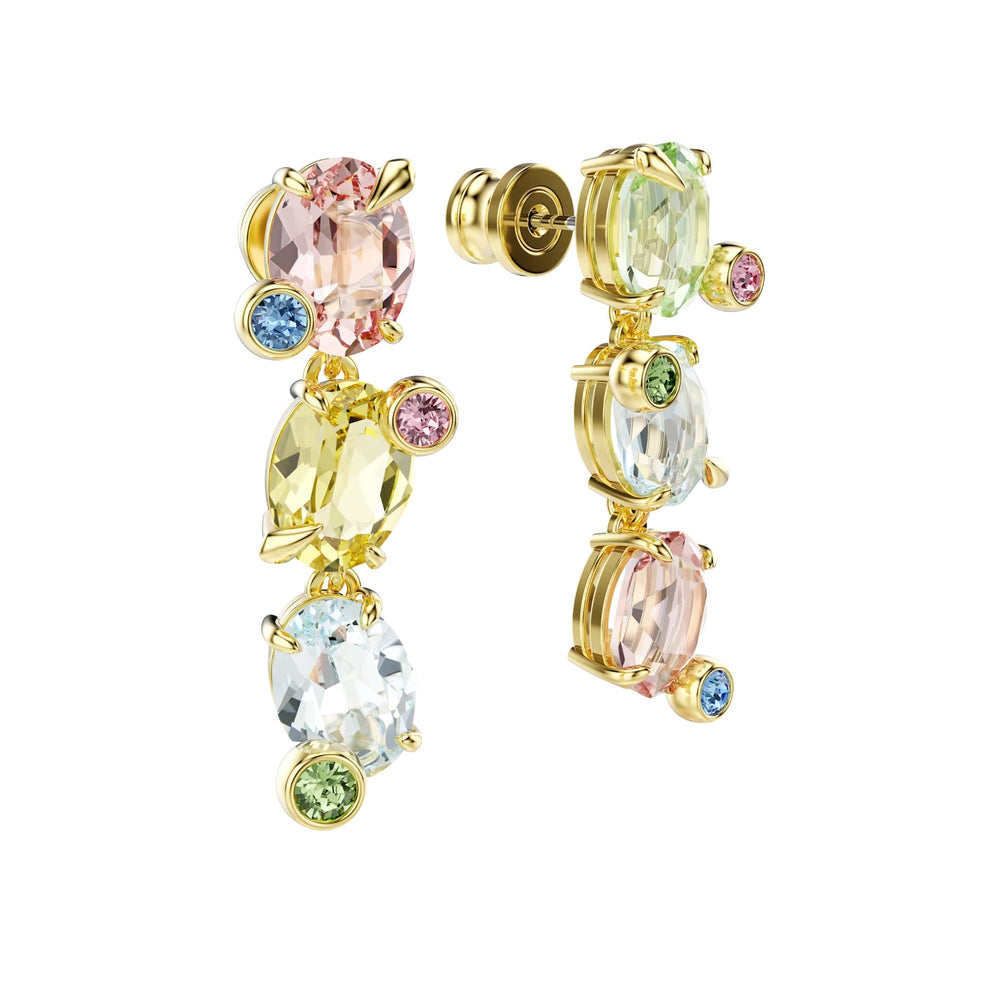 Lena Multicolor Oval Earrings