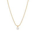 Leonarda 14K Gold Round Necklace