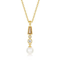 Léonine 14K Gold Pearls Necklace