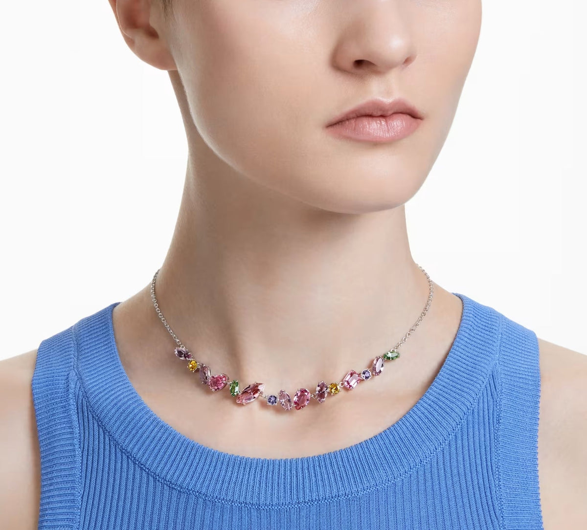 Leonora Multicolor Mixed Shape Necklace