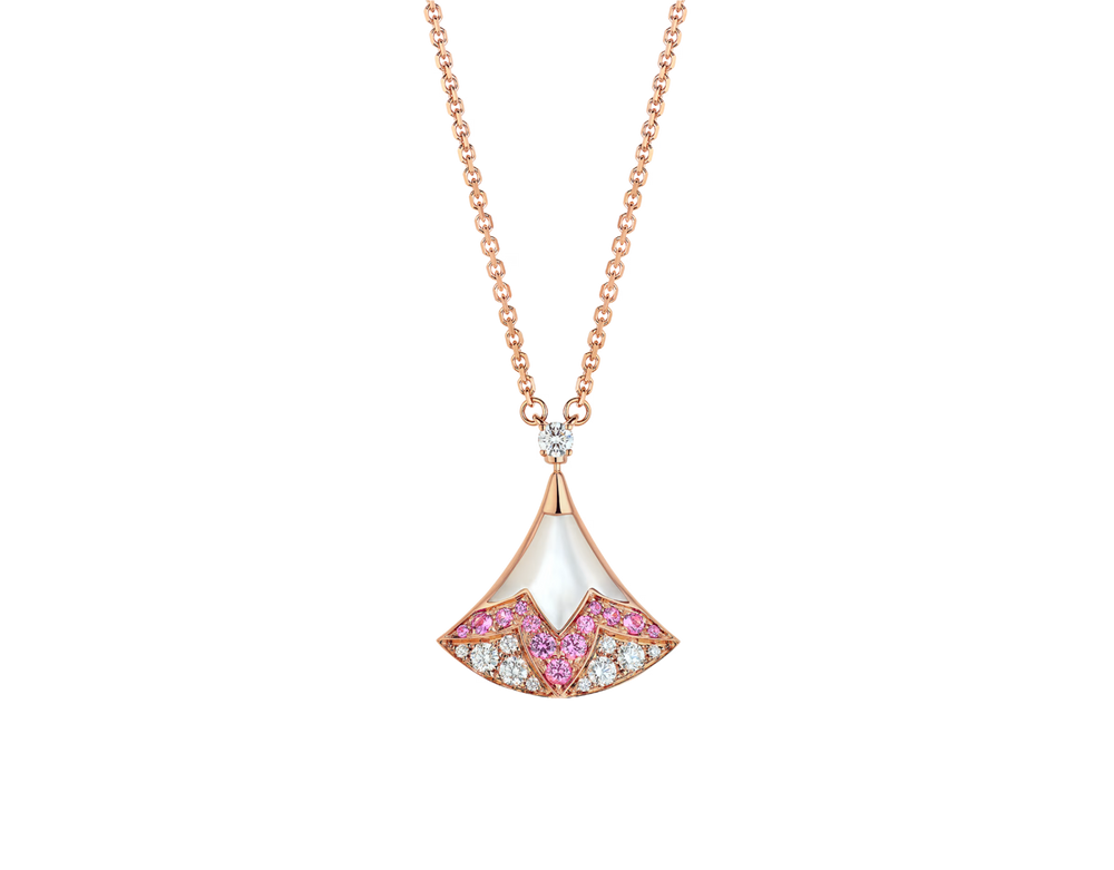 Leonore Multicolor Shell 18K Rose Gold Necklace