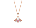 Leonore Multicolor Shell 18K Rose Gold Necklace