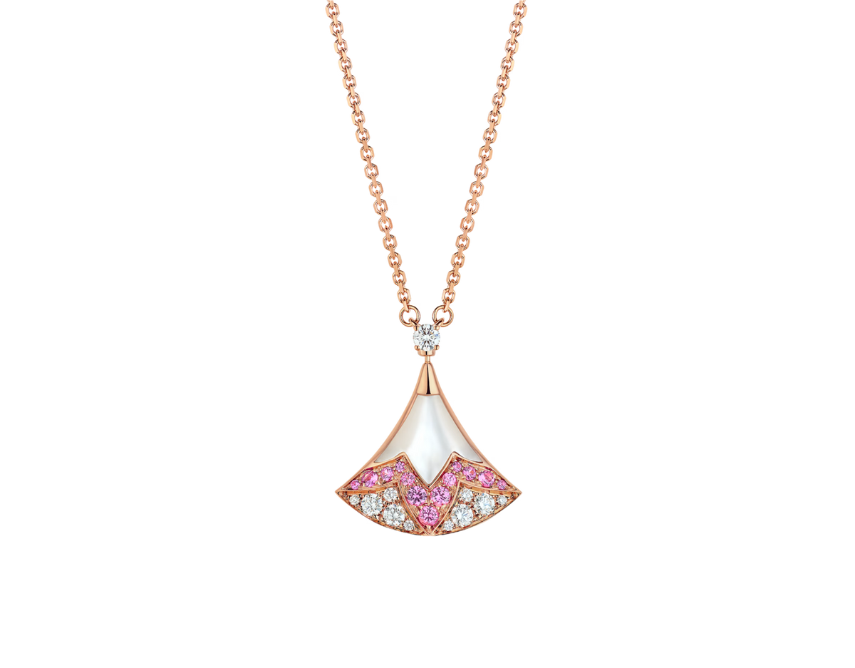 Leonore Multicolor Shell 18K Rose Gold Necklace