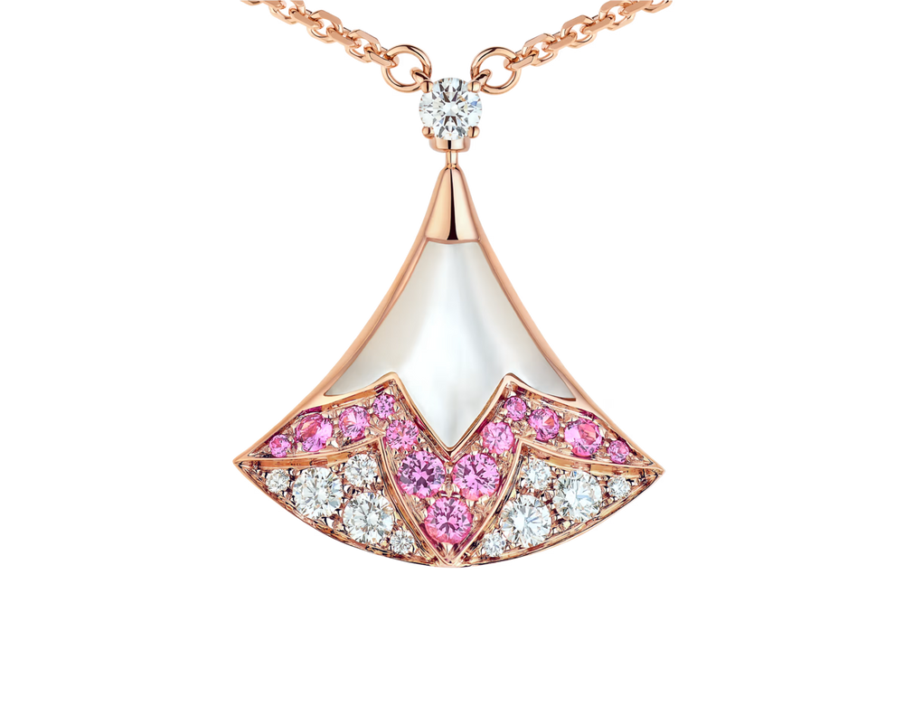Leonore Multicolor Shell 18K Rose Gold Necklace