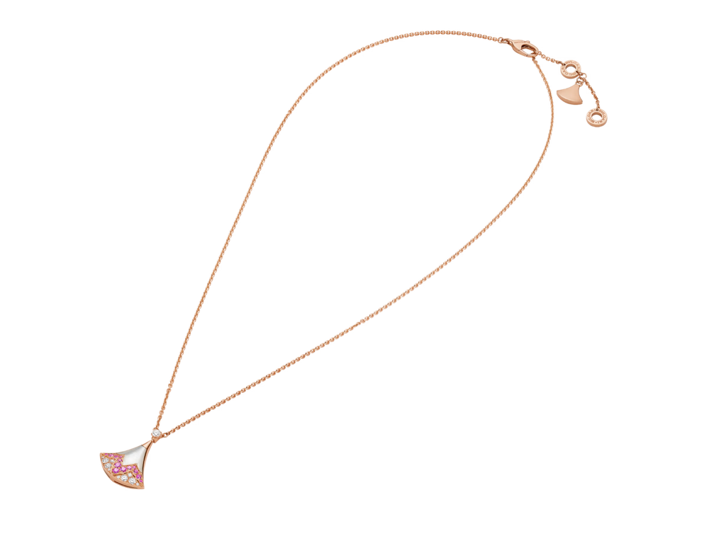 Leonore Multicolor Shell 18K Rose Gold Necklace