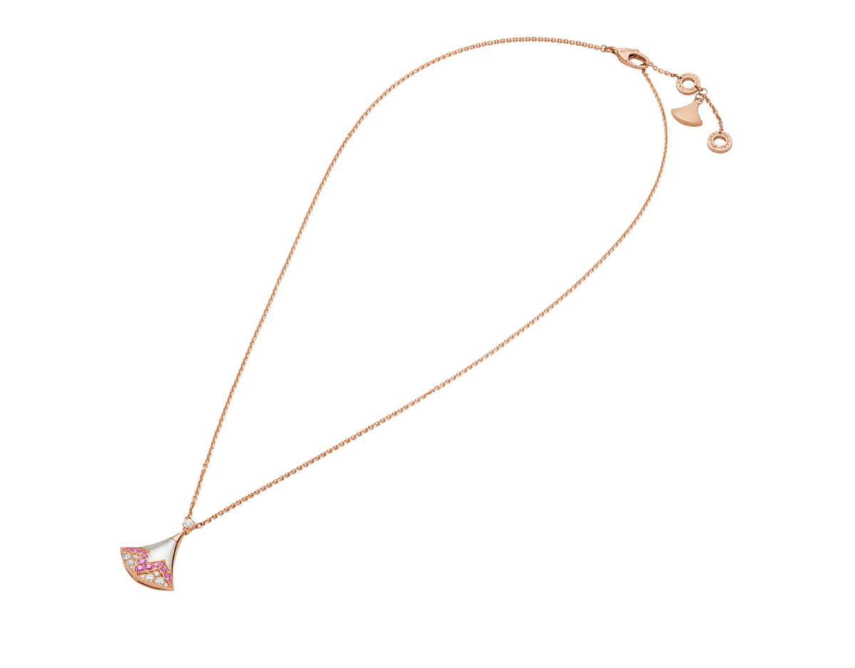 Leonore Multicolor Shell 18K Rose Gold Necklace