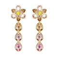 Liane Multicolor Floral Drop Earrings