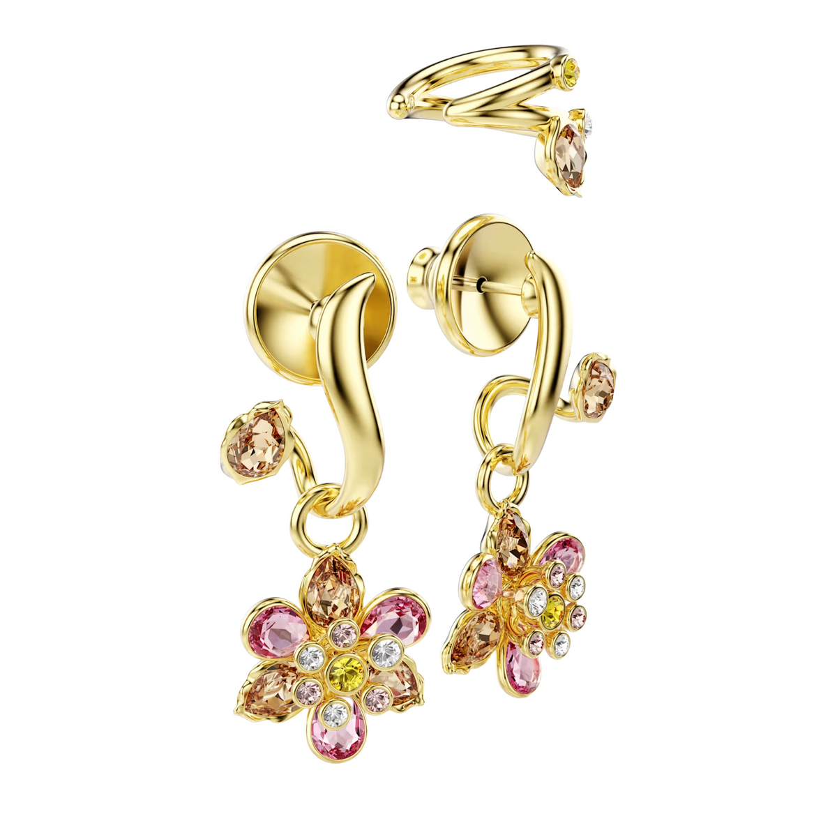 Liane Multicolor Floral Earrings Set