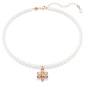 Liane White Pearl Floral Necklace