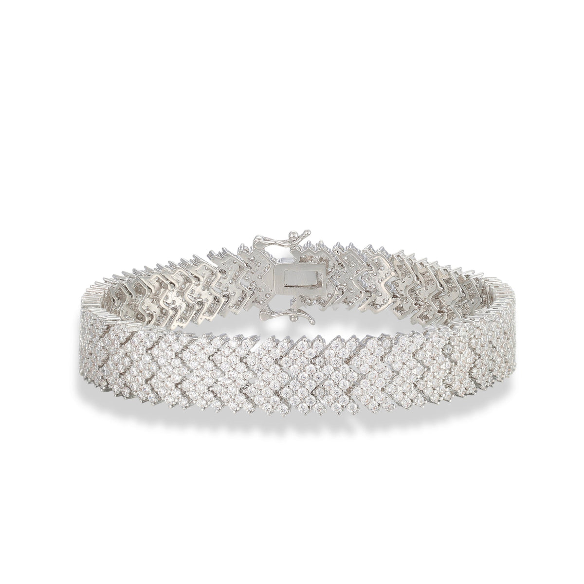 Liesel 14K Gold W Shape Bracelet