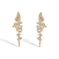 Liesl 14K Gold Butterfly Earrings