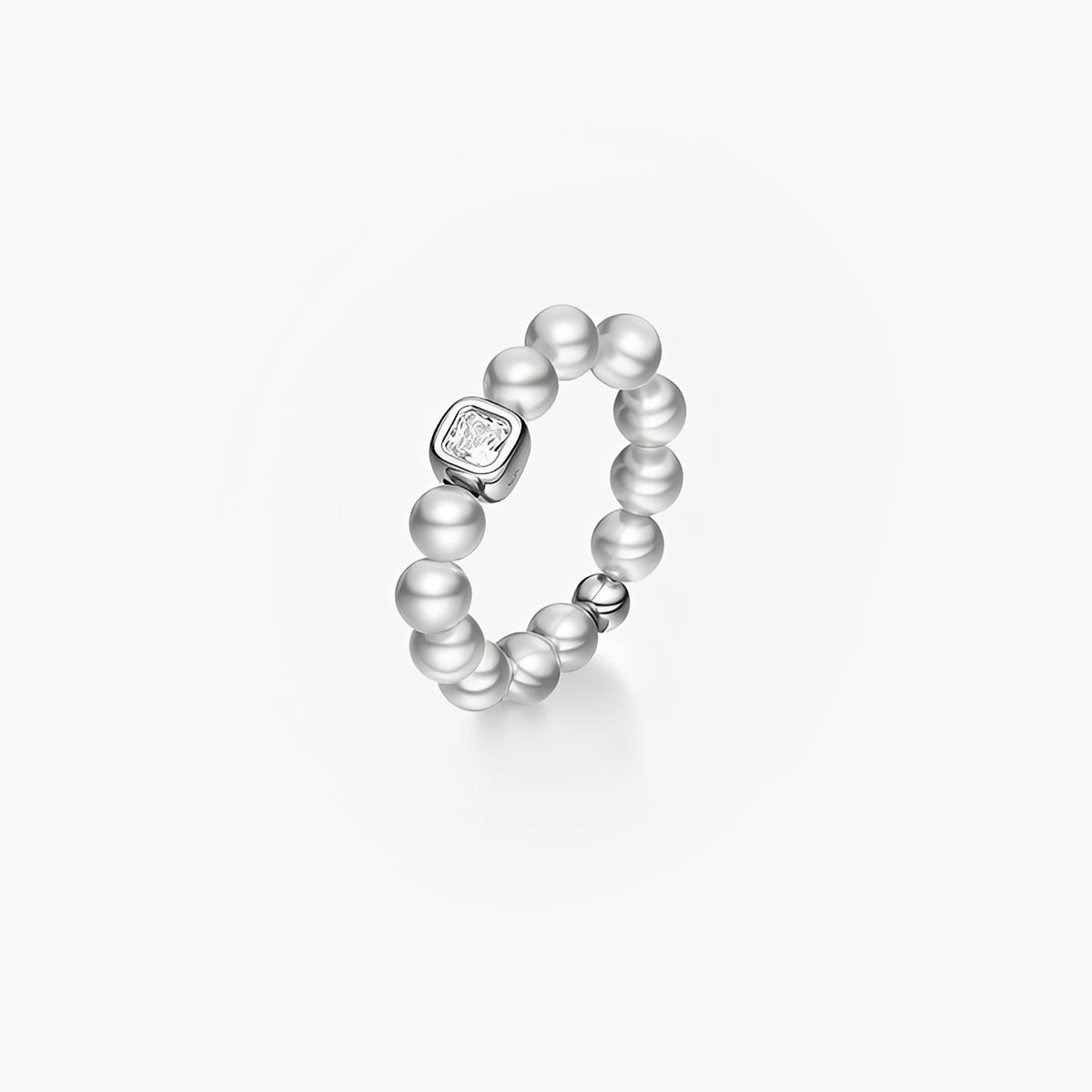Liléa Gray Pearls Ring