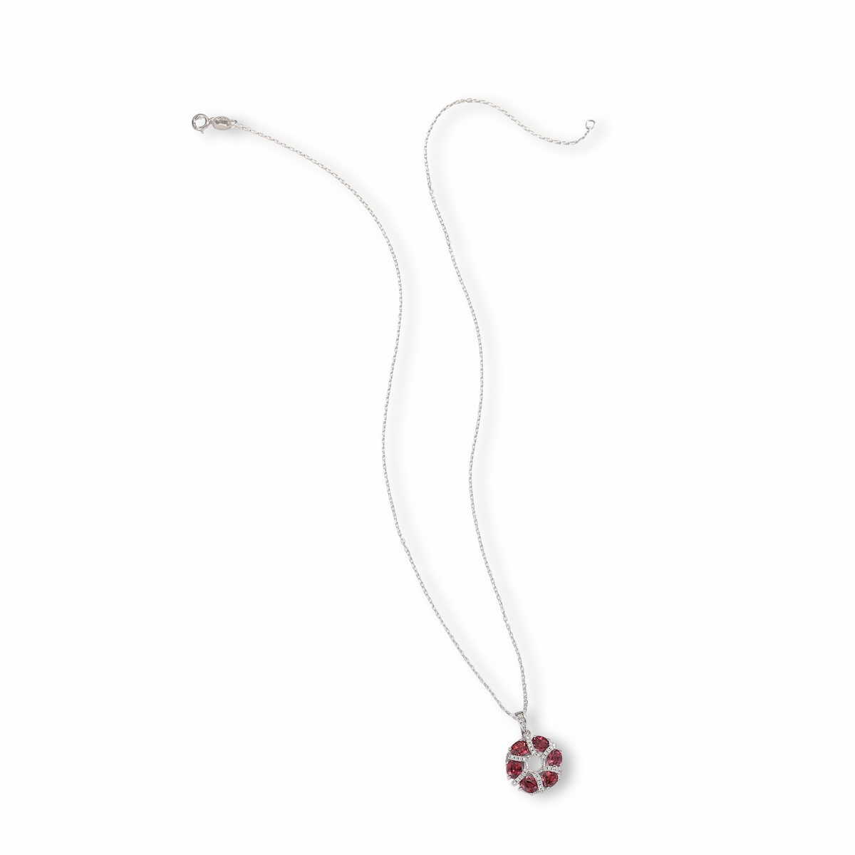 Liliane Surrounding Red Necklace