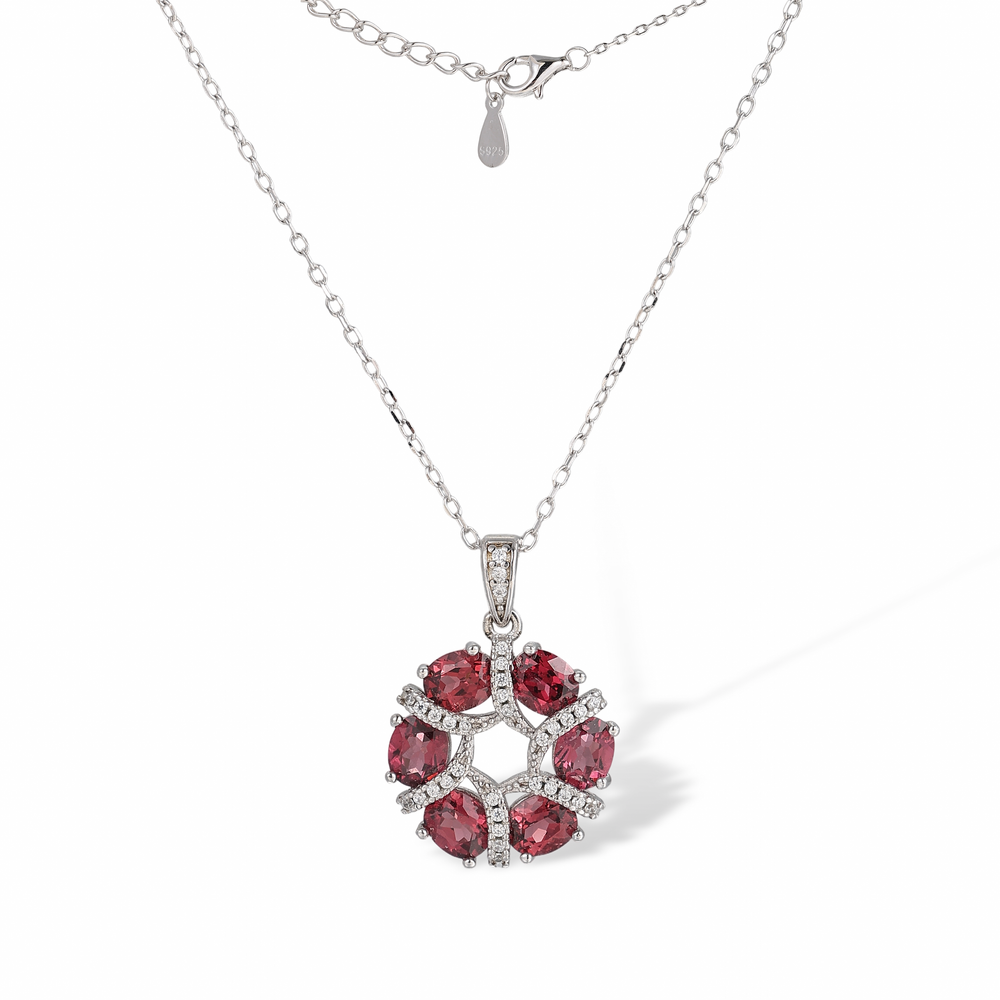 Liliane Surrounding Red Necklace