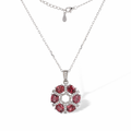 Liliane Surrounding Red Necklace