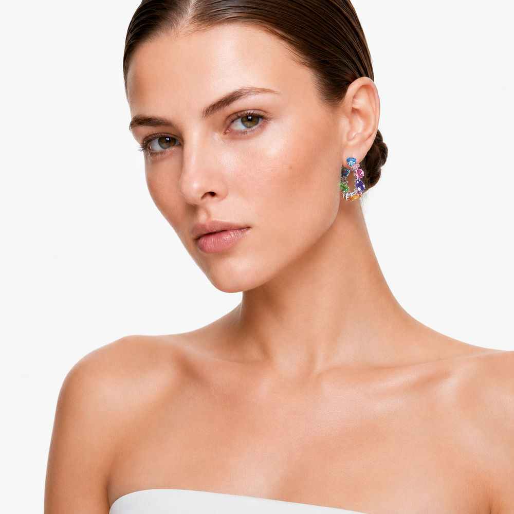 Lilith Multicolor Mixed Shape Earrings