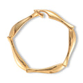 Linda 14K Gold Curve Bangle