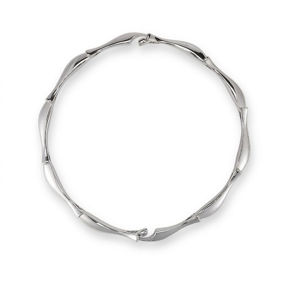 Linda 14K Gold Curve Necklace