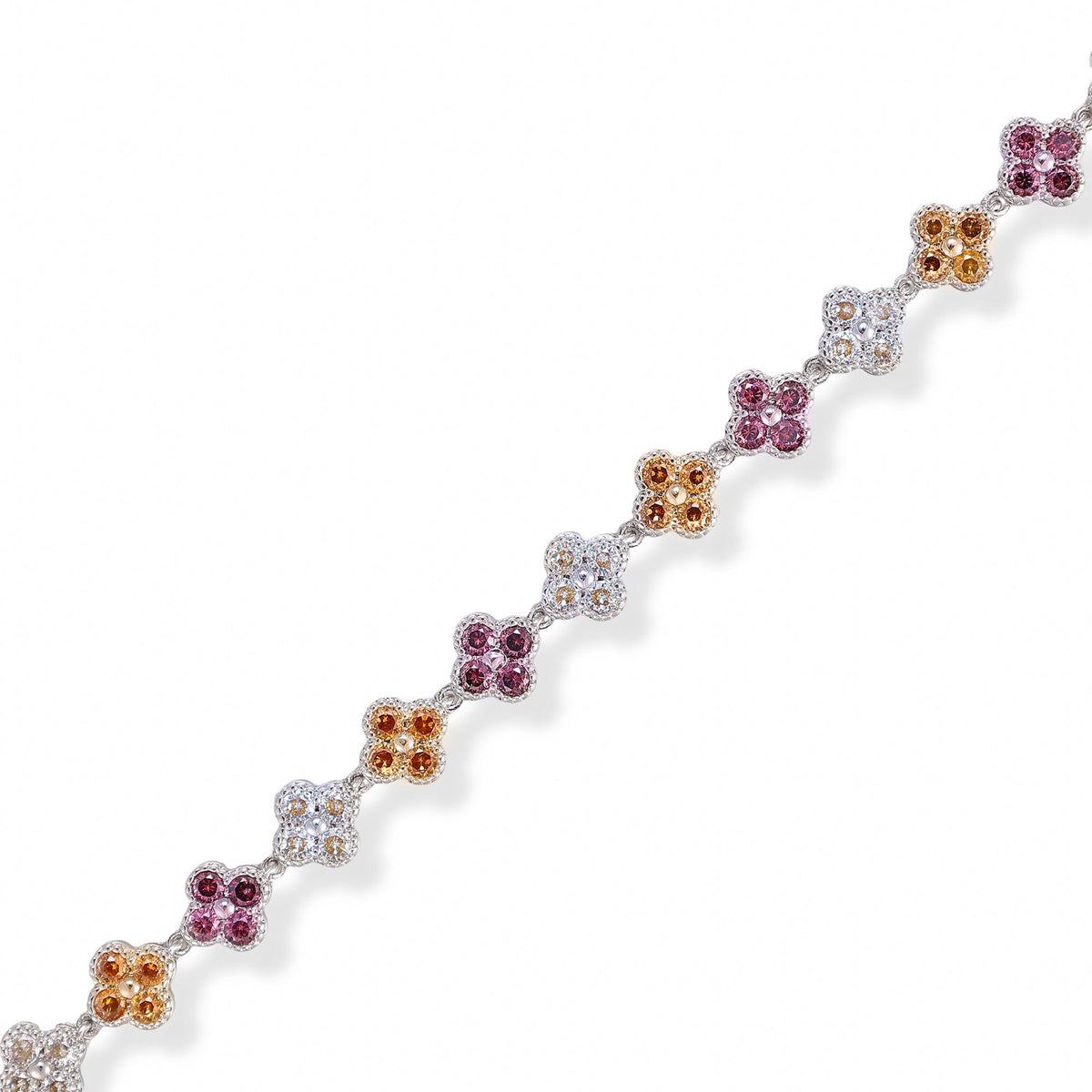 Lisbeth Multicolor Trèfle Bracelet