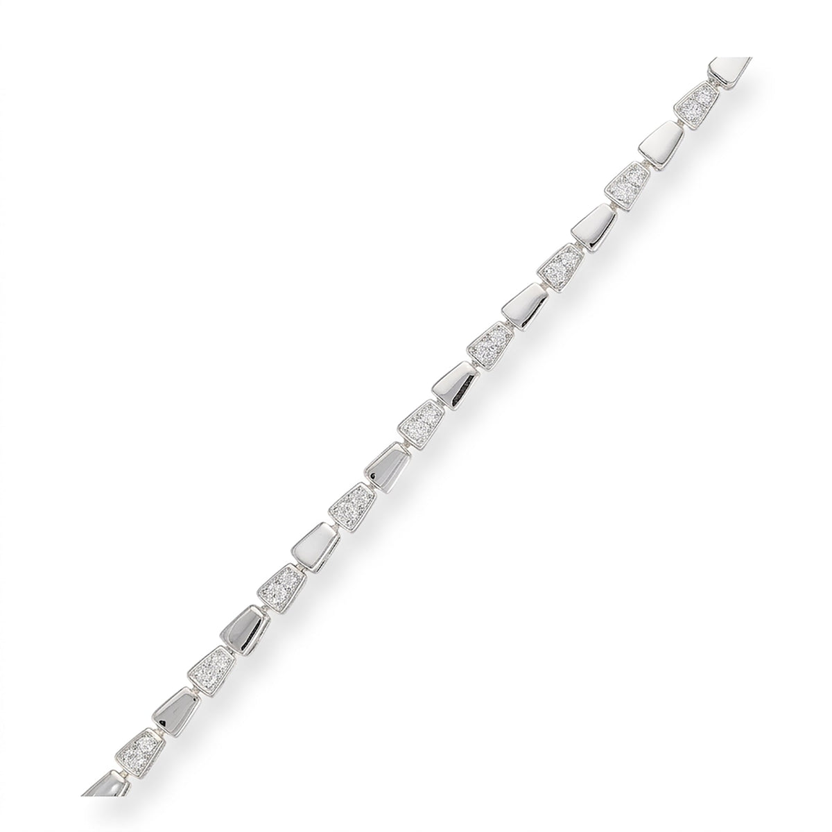 Liselotte 14K Gold Trapezoidal Bracelet