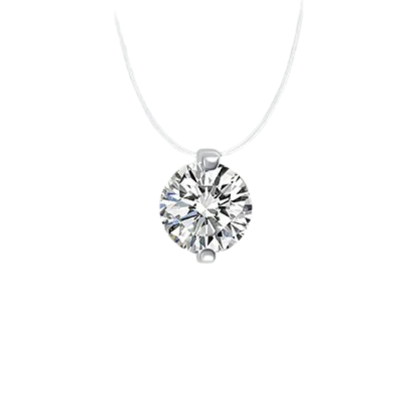Livane Ocean Lueur Silver 3ct Chocker Necklace
