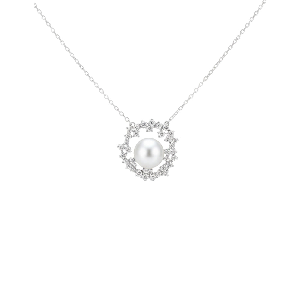 Livie White Pearl Necklace