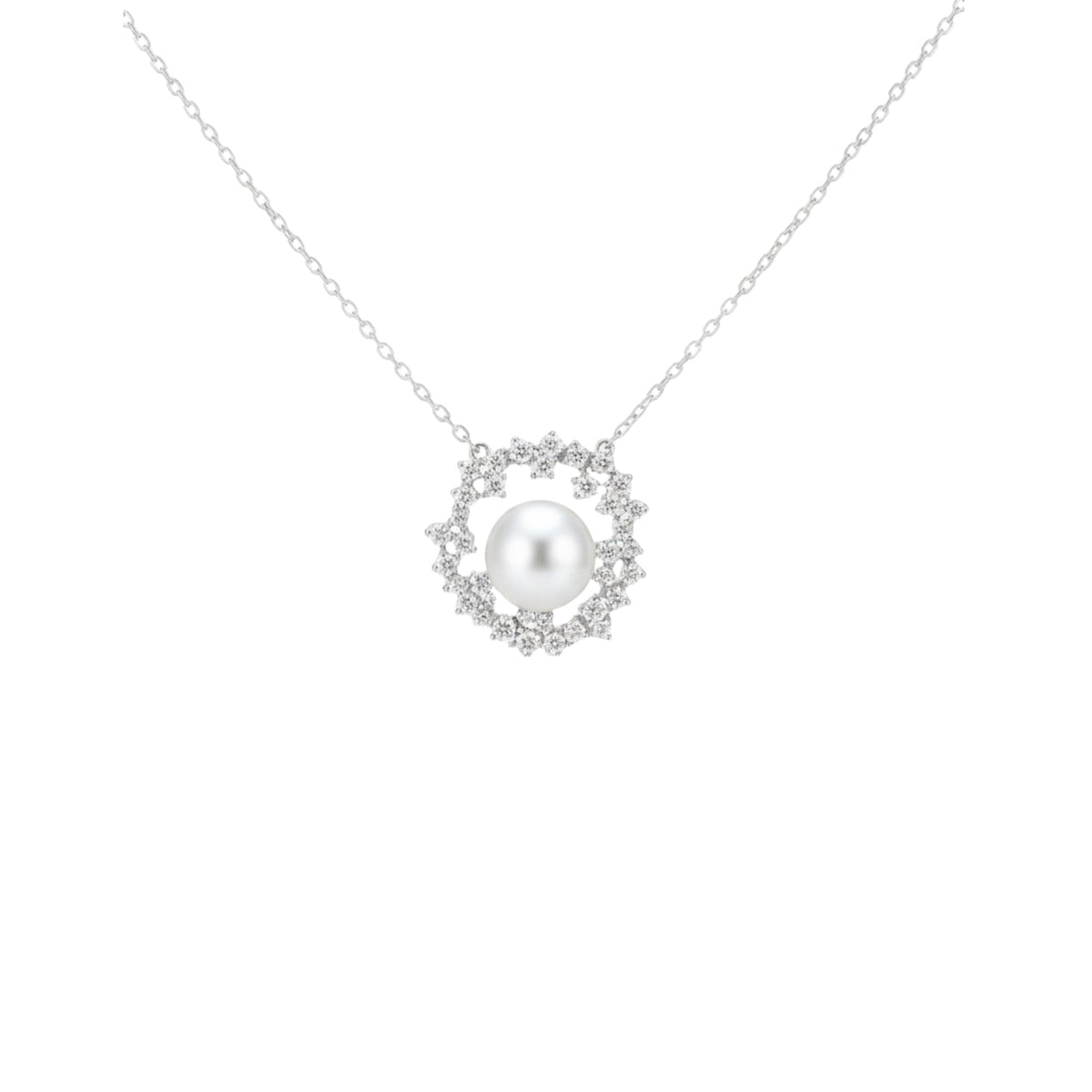 Livie White Pearl Necklace